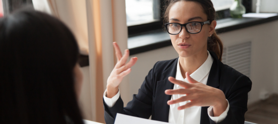 candidata a colloquio